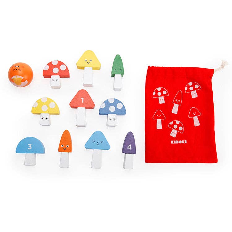 It's a Strike! Mini Mushroom Bowling