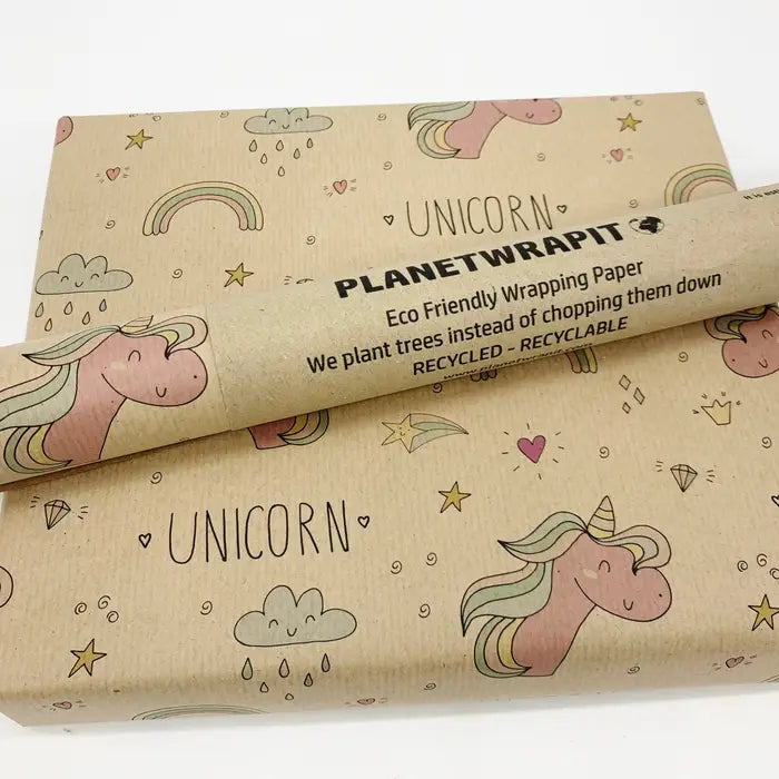 Wrapping Paper Rolls -Recycled Kraft Paper Gift Wrap