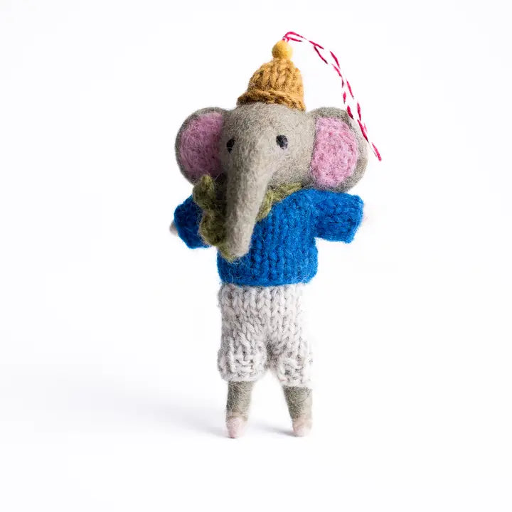 Wool Felt Ornaments - Ethical Global