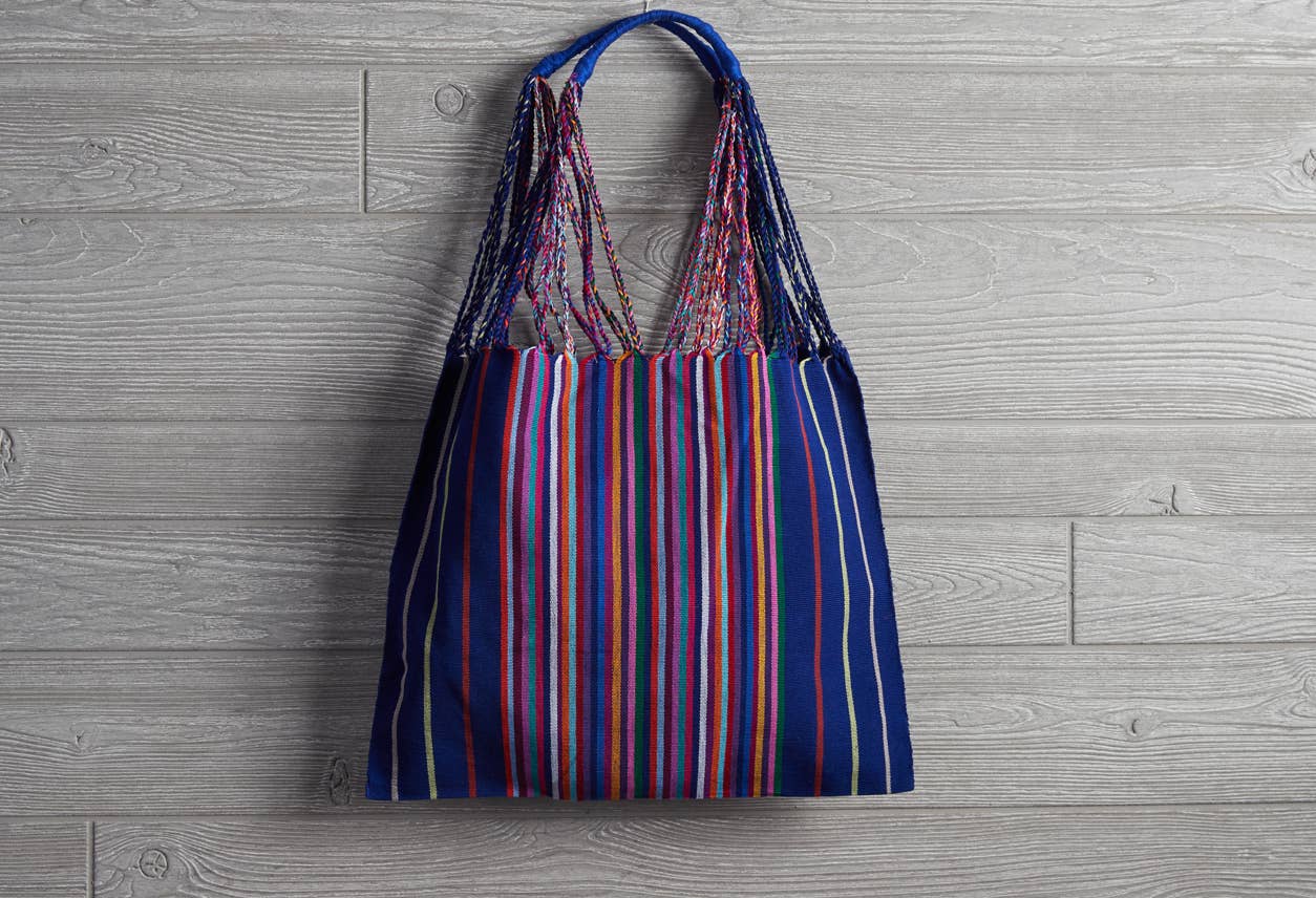 Chiapas Woven Hammock Market Bag