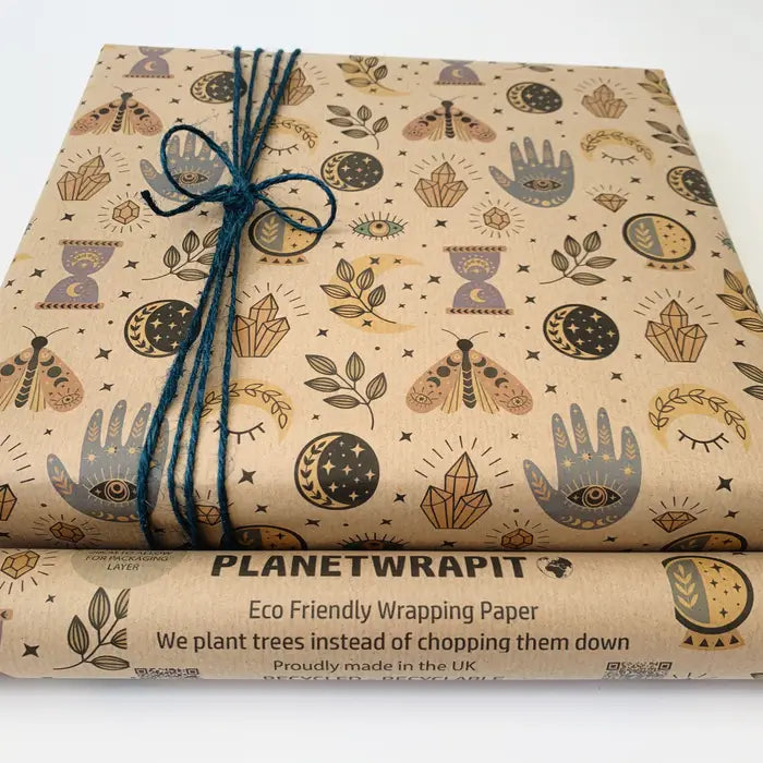 Wrapping Paper Rolls -Recycled Kraft Paper Gift Wrap