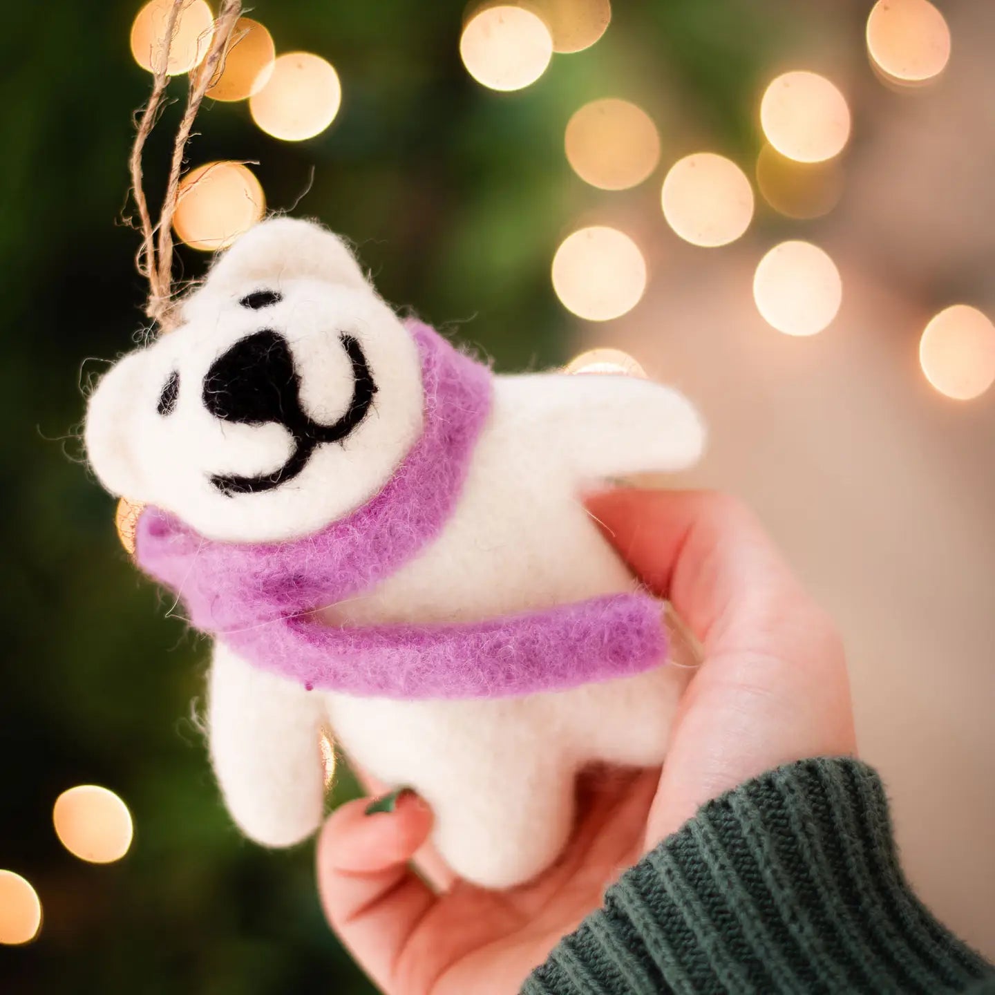 Wool Felt Ornaments - Friendsheep