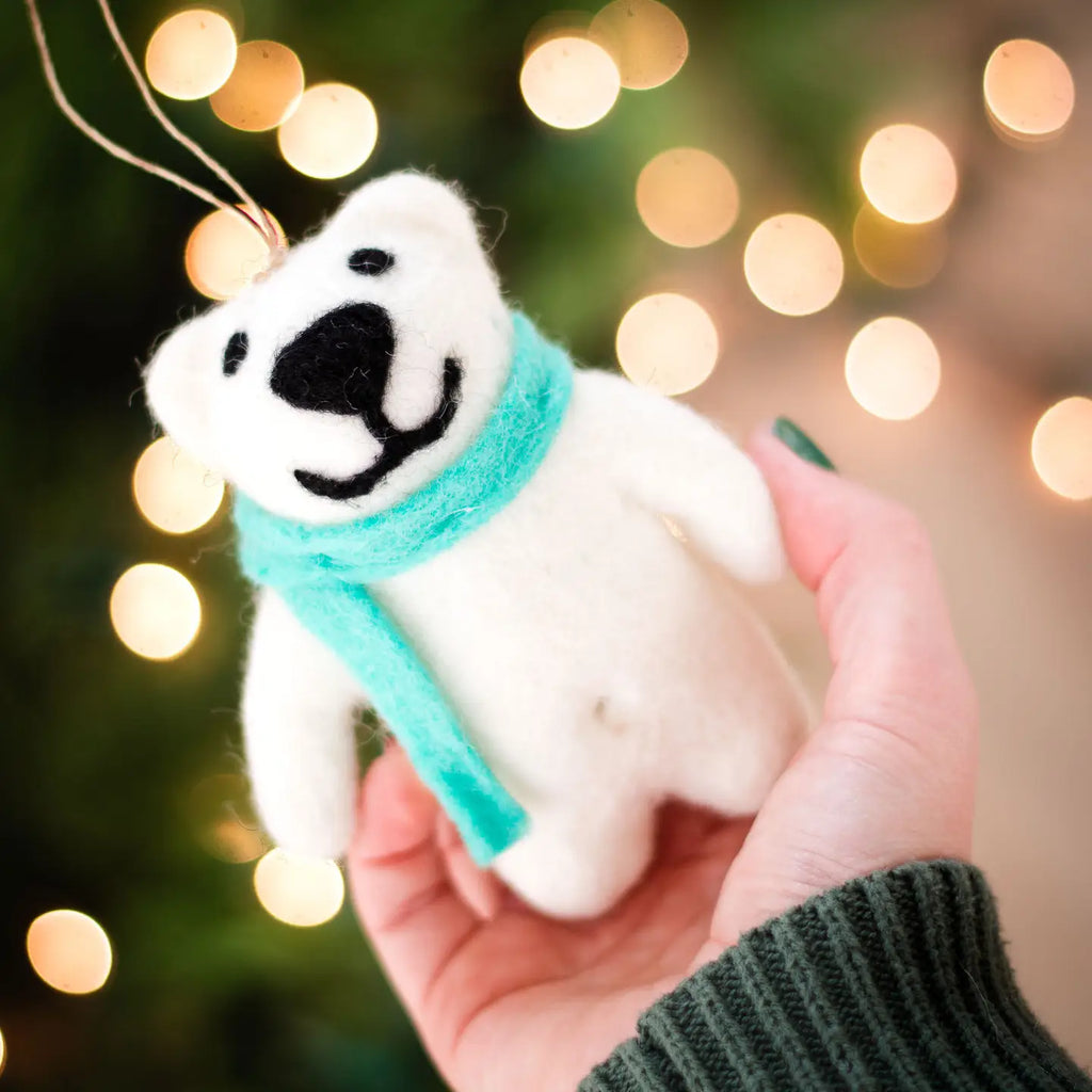Wool Felt Ornaments - Friendsheep