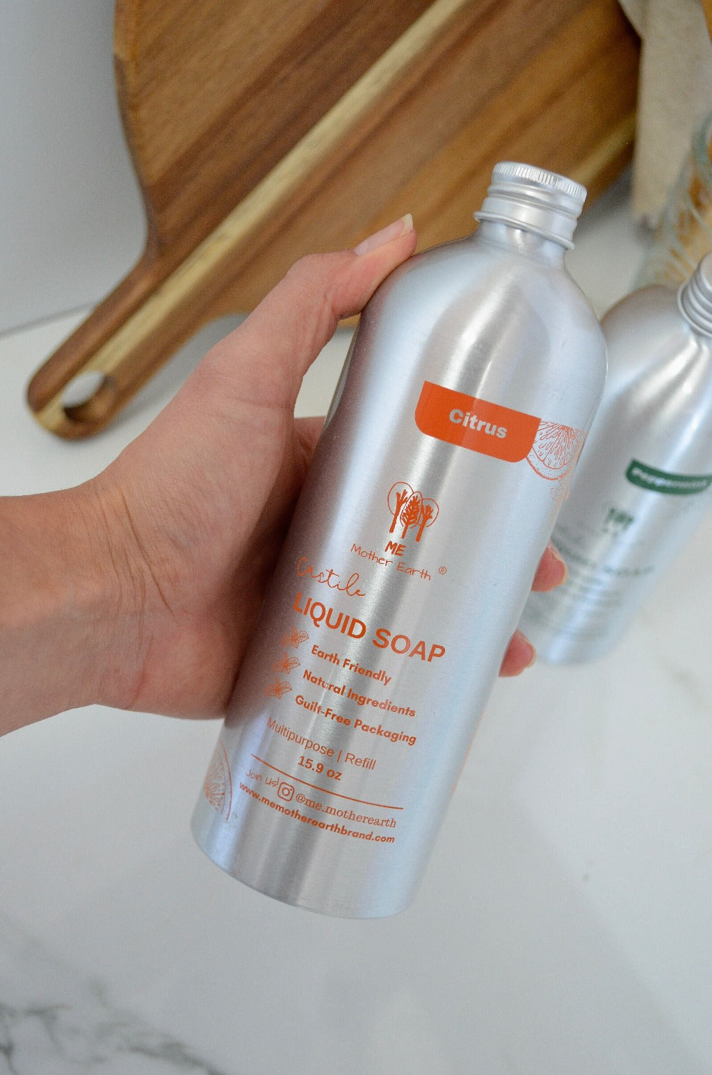 Citrus Liquid Castile Soap- Multipurpose Soap