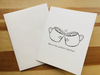 Sunshine Studios Greeting Cards - LOVE + FRIENDSHIP