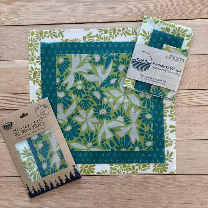 Shor Beeswax Wrap Set