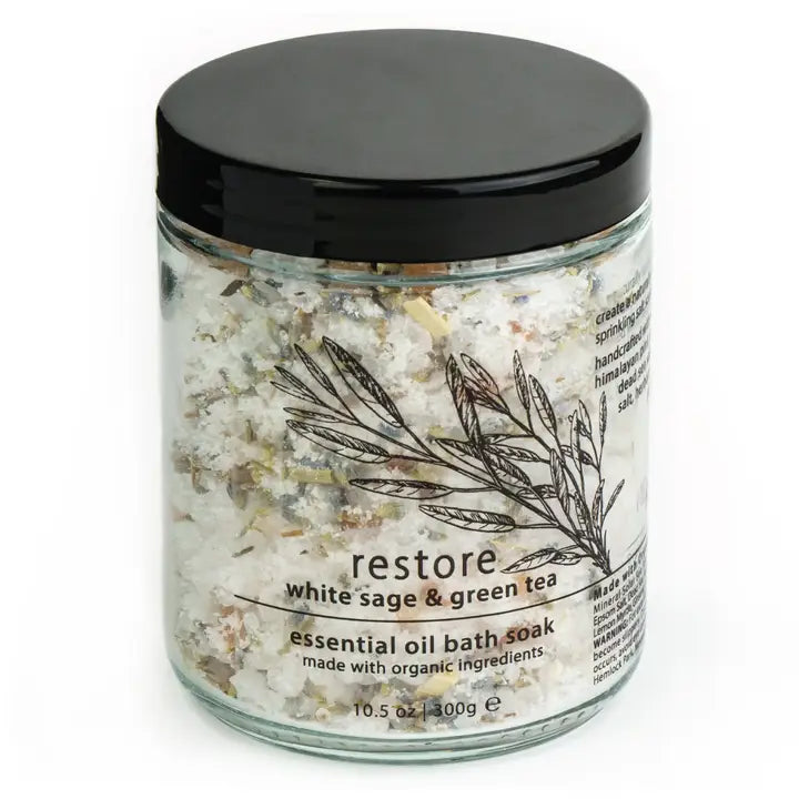 Essential Oil Mineral Bath Soak