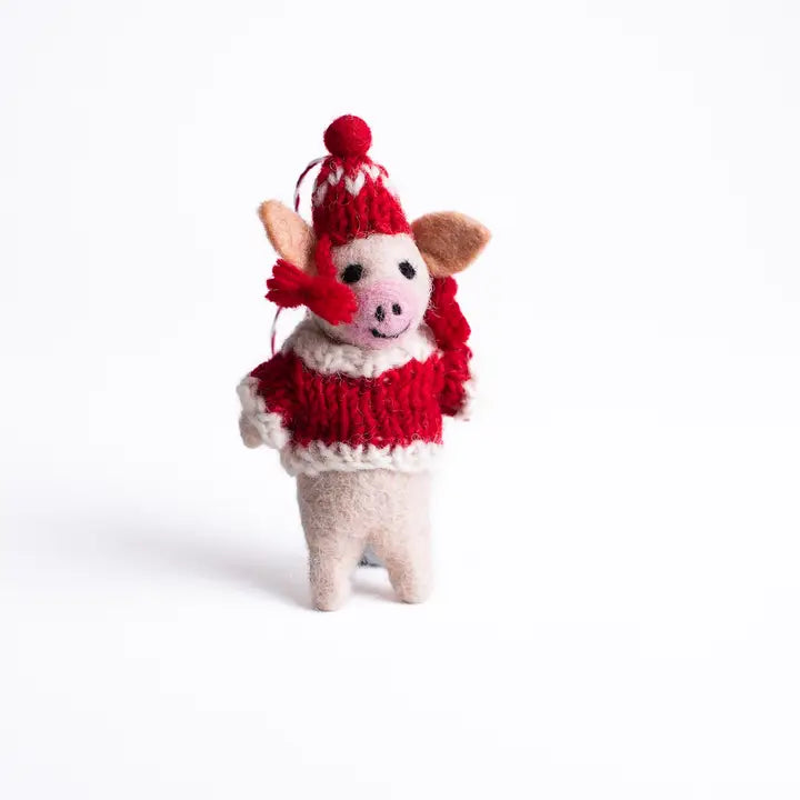 Wool Felt Ornaments - Ethical Global
