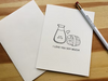 Sunshine Studios Greeting Cards - LOVE + FRIENDSHIP
