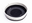Woven Grey Large One Handled Black Basket