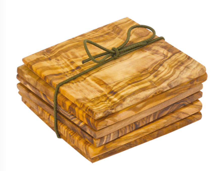 Coaster - Olive Wood (Set of 6)