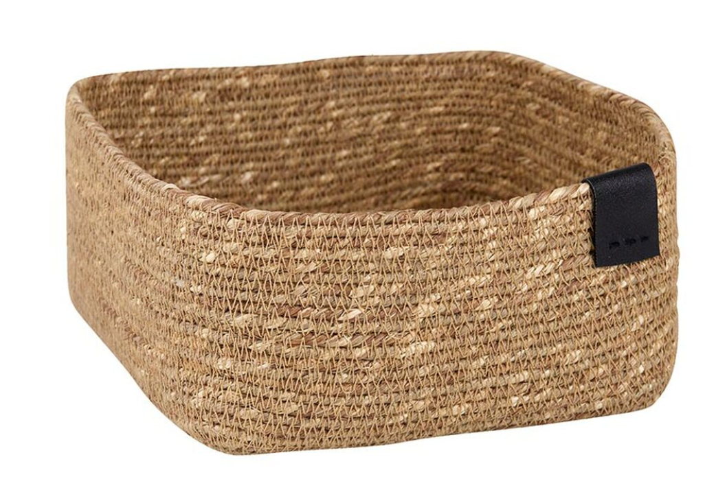 Basket - Square Seagrass