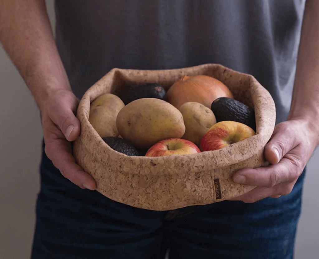 Adjust-A-Bowl Cork Fabric Bowl