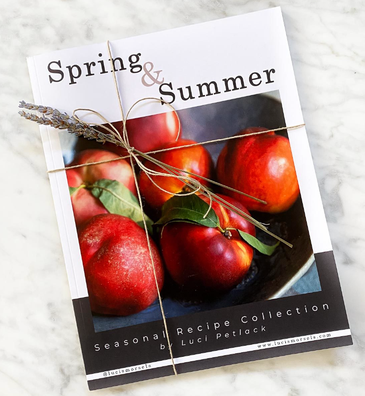 Seasonal Recipe Cookbooks - Luci's Morsels