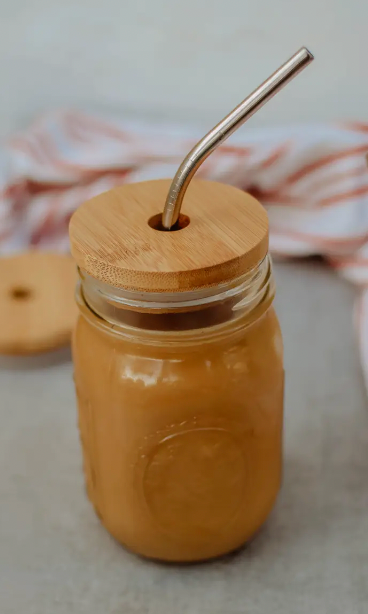 Bamboo Mason Jar Lid