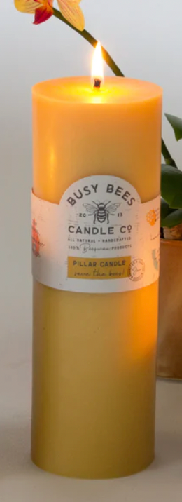 Candle - Pillar (Busy Bees Candle Co)