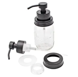 Soap Pumps for Mason Jars - Stainless Steel