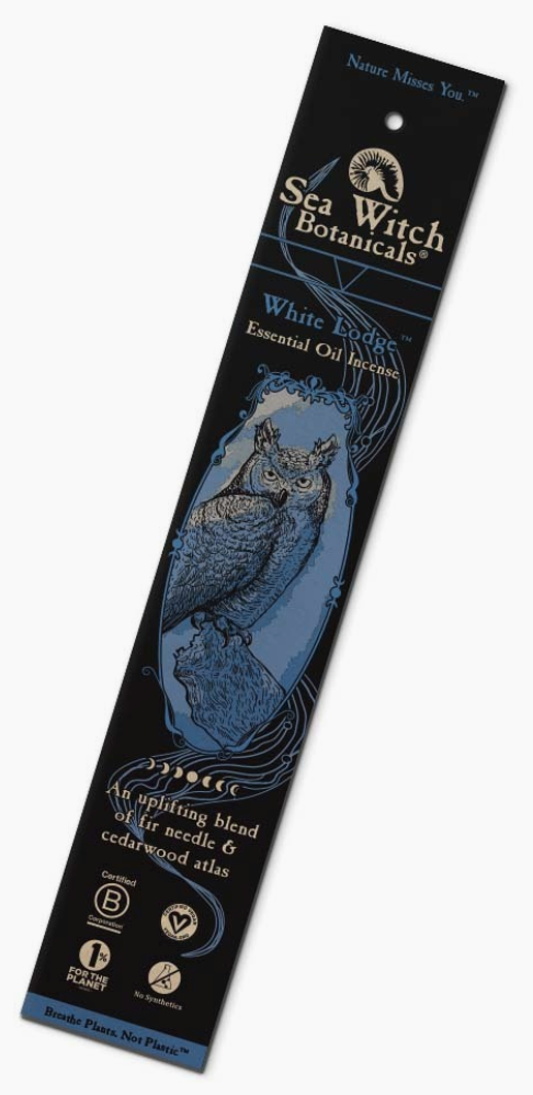Green Fairy Incense: with All-Natural Essential Oil (20 stick packs)