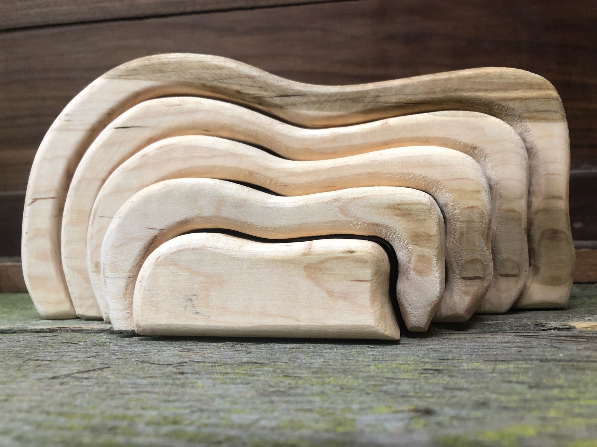 Rainbow (Wooden Striped)