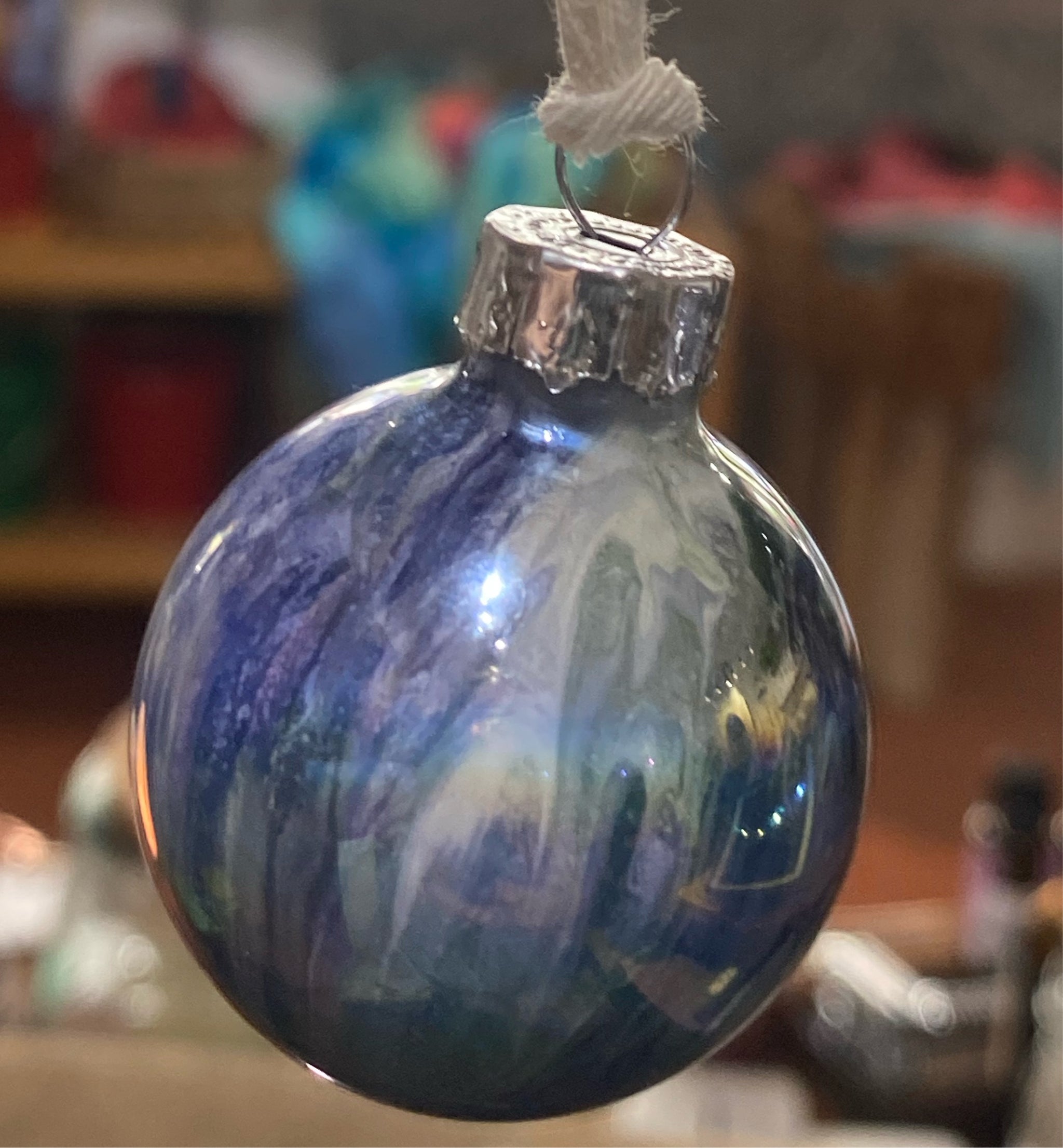 Farmhouse Glass Bulb Ornaments