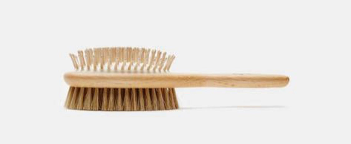 Dog Brush - Natural Bristles